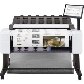 طابعة HP Color LaserJet Pro MFP 4303fdn بدقة 1200 نقطة في البوصة، سرعة طباعة 35 صفحة في الدقيقة، سعة 50,000 صفحة، سعة مغذي الورق 50 ورقة، شاشة WLED.