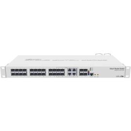 MikroTik 20× SFP + 4× combo + 4× SFP+ 10G Rackmount Cloud Router Switch CRS328-4C-20S-4S+RM 