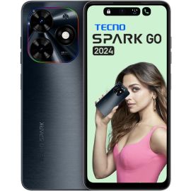 Tecno Spark Go 2024 Dual Sim Smartphone 2GB Ram 64GB Storage 4G Gravity Black International Version