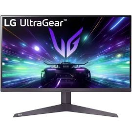 إل جي 27GS50F-B شاشة ألعاب UltraGear FHD VA مقاس 27 بوصة بدقة 1920 × 1080 ووقت استجابة 180 هرتز و5 مللي ثانية وتقنية HDR 10 وتوافق AMD FreeSync باللون الأسود