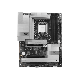 MSI PRO Z890-A WIFI Intel Z890 LGA 1851 ATX Motherboard 256GB DDR5, M.2 Gen5, Wi-Fi 7, Bluetooth 5.4, 2.5G LAN, Silver
