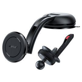 Acefast D7 Multifunctional Magnetic Car Holder- Black