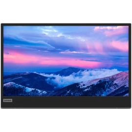  Lenovo Portable Monitor L15 15.6 inch FHD Mobile Monitor WLED IPS Panel Display 1920 x 1080 60Hz Refresh Rate 6ms Response Time 16.7 Million Colors USB Type-C Silver