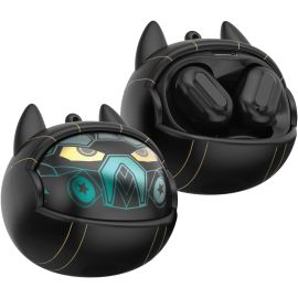 Green Lion Shadow Beats True Wireless Earbuds Black