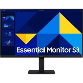 SAMSUNG Essential Monitor S3 S30GD FHD IPS Display 1920 x 1080 100Hz Refresh Rate 5ms Response Time Flicker-Free Technology, 16.7m Color Support, Black