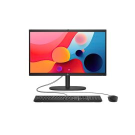 HP 22-Dg0013nh All-in-One Desktop Intel Core i3-N300 Processor 8GB RAM 512GB SSD Storage Intel Graphics 21.5 inch FHD Display English Keyboard Jet Black Operating System (Windows 11 Modified)
