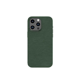 Green Lion Leather MagSafe Case, iPhone 15 Pro Max-Green
