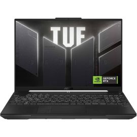ASUS TUF Gaming F16 FX607VU-RL159 Gaming Laptop Intel Core i7-13620H Processor 16GB RAM 1TB SSD Storage GeForce RTX 4050 6GB Graphics 16 inch WUXGA Display English Arabic Keyboard Mecha Grey Operating System (Windows 11 Modified)