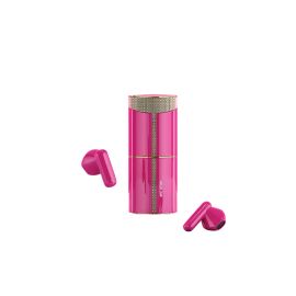 Green Lion Lipstick True Wireless Earbuds-Pink