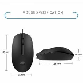 ماوس HP USB M10 سلكي - أسود