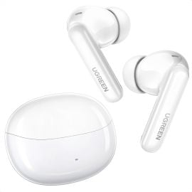 UGREEN HiTune T3 Pro Active Noise Cancelling Wireless Earbuds White