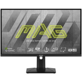 MSI MAG Gaming Monitor 27 inch 274UPF UHD Rapid IPS Display eSports 3840 x 2160 144Hz Refresh Rate 1ms Response Tim FreeSync Premium & G-Sync Technology VESA Mounting Compatible DP HDMI Black