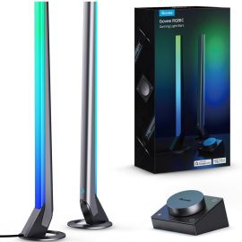 Govee H6047381 RGBIC Smart Gaming Light Bars 42.4 cm Dual Bars WiFi + Bluetooth – Smart Dial & Music Sync for 24–32″ Monitors