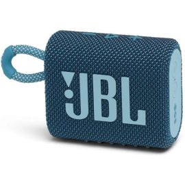 JBL Go 3 Portable Waterproof Speaker-Blue