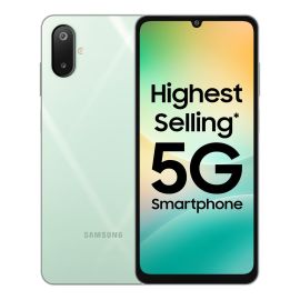 Samsung Galaxy M06 Dual Sim Smartphone 128GB Storage 5G international Version-4 GB-Sage Green