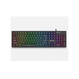 لوحة مفاتيح ألعاب ميكانيكية سلكية كاملة الحجم من Redragon K679-RGB، مزودة بـ 104 مفاتيح، ومفاتيح زرقاء قابلة للتبديل السريع، وإضاءة خلفية RGB، وميزة N-Key Rollover، وتصميم مريح.
