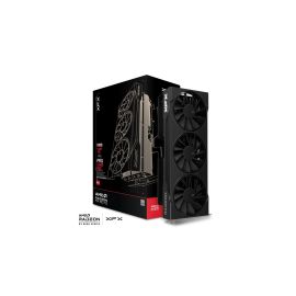 XFX Swift AMD Radeon RX 9070 OC Triple Fan Gaming Edition, 16GB GDDR6, RDNA 4, PCIe 5.0, 2700 MHz Boost Clock, 256-bit Bus, Triple 8-Pin Power, 3-Slot Design