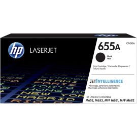 HP 655A Black Original LaserJet Toner Cartridge