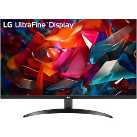 إل جي شاشة كمبيوتر Ultrafine 32UR500K-B مقاس 32 بوصة بدقة 4K UHD VA بمعدل تحديث 3840x2160 و60 هرتز ووقت استجابة 4 مللي ثانية ومكبر صوت مدمج 5 وات × 2 ومنفذ HDMI × 2 ومنفذ DisplayPort أسود