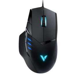 Rapoo VT300 RGB Wired Gaming Mouse 6200 DPI 10 Programmable Buttons, Ergonomic Design Multi-Color Lighting