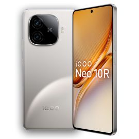 IQOO NEO 10R Dual Sim Smartphone 8GB Ram 256GB Storage 5G MoonKnight Titanium International version