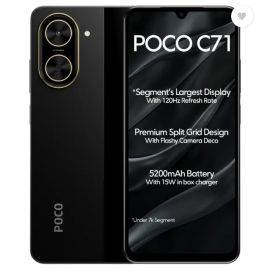 Xiaomi Poco C71 Dual Sim Smartphone 4GB Ram 128GB Storage 4G Middle East Version