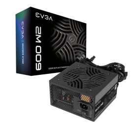 EVGA 600 W2, 80+ WHITE , Power Supply 600W