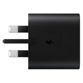 Samsung USB-C Travel Adapter 25W Fast Charger(without cable)- Black