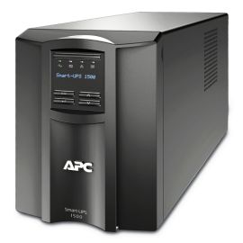APC Smart-UPS, Line Interactive, 1500VA, Tower, 230V, 8x IEC C13 outlets, Smart Connect Port and Smart Slot, AVR, LCD