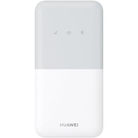 هواوي E5586 راوتر واي فاي محمول 4G LTE Cat4، سرعة تنزيل 195 ميجابت/ث، واي فاي N بسرعة 300 ميجابت/ث، مزود بفتحة شريحة SIM، بطارية قابلة لإعادة الشحن، يدعم توصيل حتى 16 جهازًا، إعداد سهل، وتحديثات أمان منتظمة