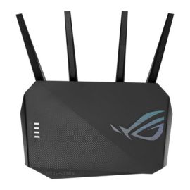 ASUS ROG STRIX GS-AX5400 Dual-Band WiFi 6 Gaming Router with Mobile Game Mode, VPN Fusion, and Gaming Port, Compatible with PS5, Features ASUS Aura RGB and Adaptive QoS