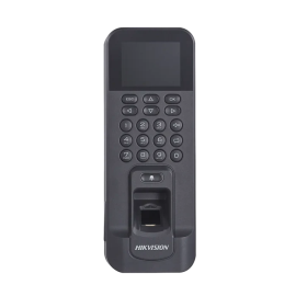 Hikvision DS-K1T804AMF Pro Series Fingerprint Terminal, 2.4" LCD Display, 3000 Fingerprints, 3000 Cards, 100,000 Events Storage, TCP/IP & Wi-Fi, RS-485, Alarm Input & Output, Black