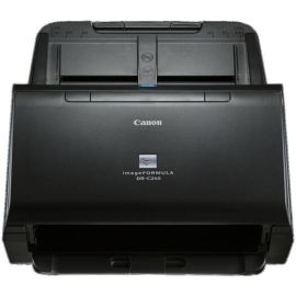 Canon imageFORMULA DR-C240 Document Scanner – CMOS CIS Sensor, 600 DPI Optical Resolution, Up to 90 ipm, Black & White Scanning