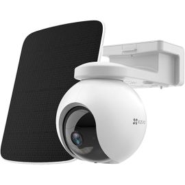 EZVIZ EB8 4G LTE 2K Wireless Outdoor Camera Kit with Auto Tracking, Solar Panel, Type C, and 10400mAh Battery