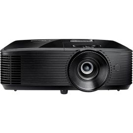 جهاز العرض Optoma X400LVe – دقة XGA، سطوع 4000 شمعة ANSI، مكبر صوت 10 واط، مسافة عرض من 1 إلى 12 متر، مصباح بقدرة 203 واط، مستوى ضجيج 29 ديسيبل، توصيل عبر HDMI / VGA / USB للطاقة – اللون الأسود