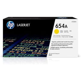 خرطوشة حبر ليزر جيت أصلية صفراء من HP 654A (CF332A)