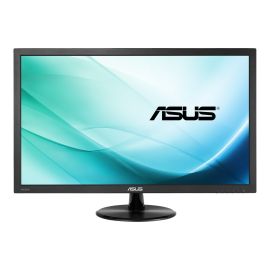 شاشة الألعاب ASUS VP228HE مقاس 21.5 بوصة بدقة Full HD وسرعة 1 مللي ثانية وسرعة 60 هرتز وHDMI وضوء أزرق منخفض وخالية من الوميض