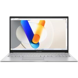 لابتوب ASUS Vivobook 15 X1504VA-NJ1924 بمعالج إنتل كور i5-1334U، ذاكرة RAM بسعة 8 جيجابايت، تخزين SSD بسعة 512 جيجابايت، بطاقة رسومات إنتل، شاشة IPS FHD بحجم 15.6 بوصة، لوحة مفاتيح إنجليزية وعربية، اللون: فضي، نظام التشغيل (ويندوز 11 معدل)