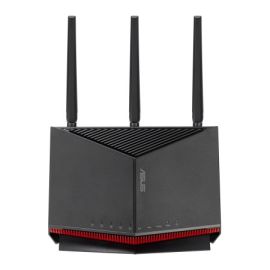 موجه الواي فاي ASUS RT-BE86U BE6800 ذو النطاقين WiFi 7: ميزات VPN شاملة، أمان الشبكة بدون اشتراك، AiMesh، MLO، اكتشاف WAN الذكي، ودعم 4096-QAM