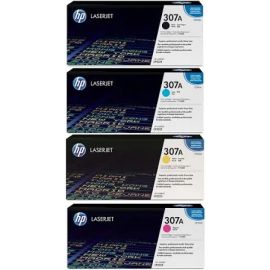 HP 307A Full Set ( Black, Cyan, Yellow, Magenta) Original LaserJet Toner Cartridge