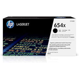 خرطوشة حبر ليزر جيت أصلية سوداء عالية الإنتاجية من HP 654X (CF330X)