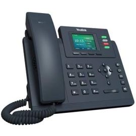 Yealink SIP-T33G IP Phone | 4 VoIP Accounts, 2.4" Color Screen, Dual-Port Gigabit, Includes Power Adapter