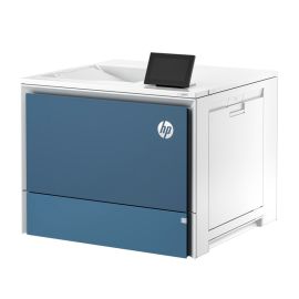 طابعة HP Color LaserJet Enterprise 5700dn، سرعة طباعة تصل إلى 43 صفحة في الدقيقة، بدقة تصل إلى 1200 × 1200 نقطة في البوصة، شاشة عرض رسومية ملونة تعمل باللمس بقياس 4.3 بوصة (10.9 سم)، رقم الطراز: 6QN28A