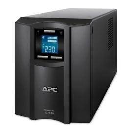 APC Smart-UPS 1500VA برج، 230 فولت، جهد الإدخال/الإخراج LCD، منفذ SmartConnect، 8x IEC 320 قدرة تصنيف