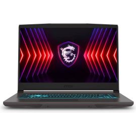 MSI Thin 15 B13VE Gaming Laptop Intel Core i7-13620H Processor 16GB RAM 512GB SSD Storage NVIDIA GeForce RTX 4050 6GB Graphics 15.6 inch FHD Display English Arabic Keyboard Cosmos Gray Operating System Windows 11 Home