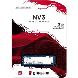 Kingston NV3 2TB M.2 2280 NVMe PCIe 4.0 SSD – 6000MB/s Read, 5000MB/s Write, SNV3S/2000G