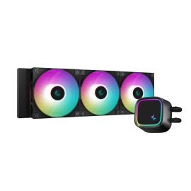 DeepCool Cpu Cooling Fan LE720 Liquid Cooler-Black