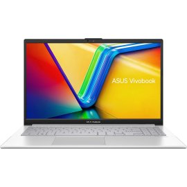 ASUS Vivobook Go 15 Laptop Intel Core i3 N305 8GB RAM 256GB SSD Intel Iris Xe Graphics 15.6" FHD Operating System Windows 11 Home English/Arabic Keyboard Silver