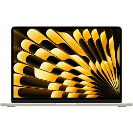  أبل ماك بوك إير 13 بوصة بشاشة Retina سائلة، شريحة M4 بمعالج 10 نوى ومعالج رسوميات 10 نوى، ذاكرة RAM بسعة 24GB، سعة تخزين SSD 512GB، لوحة مفاتيح إنجليزية، اللون ستارلايت