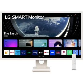 LG Smart Monitor 32 Inch 32SR50F Full HD with web OS 1920 x 1080 IPS 60Hz Refresh Rate 8ms Response Time White